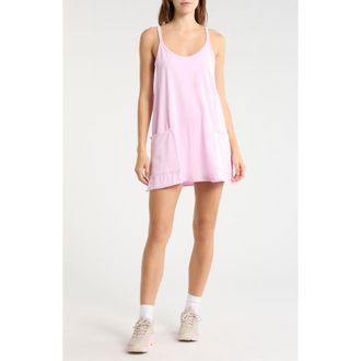 Free People FP Movement Hot Shot Racerback Romper in Ultra Violet at Nordstrom, Size X-Small Regular