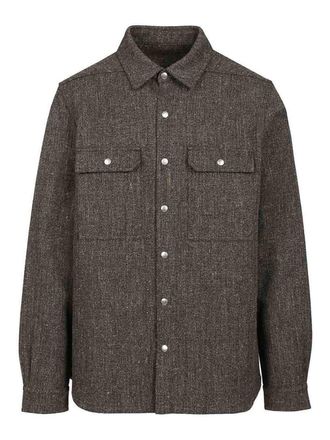 Rick Owens Carbone Outershirt