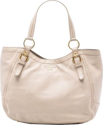 Prada Pre-owned Prada Soft Calf Shoulder Bag Ladies P7LBS6R4A2IP4IKX
