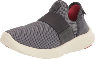 New Balance Womens Fresh Foam Sport V2 Running Shoe, Magnet/Marblehead/Mars Red, 10