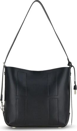 Hogan Hocket Small Hobo Bag - Dames - Schoudertassen - Zwart - ONE Size - Leer - Tassen