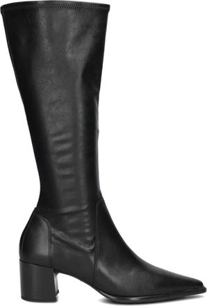 Vagabond Schoenen, Dames, Zwart, 38 EU, Wol, Zwarte leren laarzen Giselle 5754