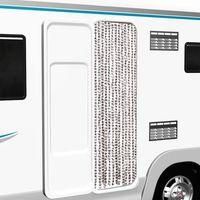 OEM Mosquitera Color Topo Y Blanco, 56 X 185 Cm, Chenilla-crezuo