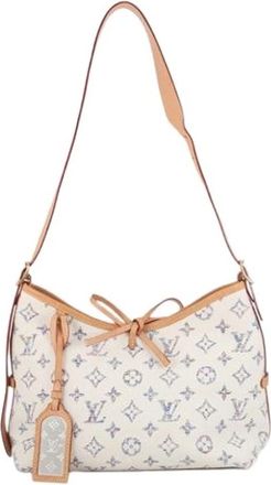 Louis Vuitton Pre-owned Vintage Monogram Shoulder Bag - Dames - Vintage Schoudertas - Wit - ONE Size - Vintage