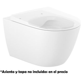 Roca Roca - Taza De Inodoro Ona Sin Brida + Fijaciones Ocultas, Sin Asiento (a346687000)