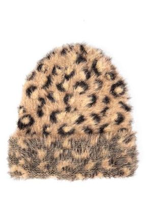 San Diego Hat Company Leopard Beanie at Nordstrom Rack
