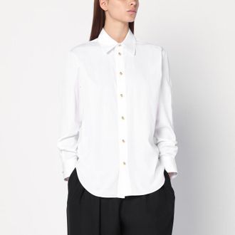 Bottega Veneta White shirt with Knot buttons