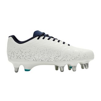 Canterbury Of New Zealand Heren Stampede Ground Break Team Soft Ground Rugby Boots (Wit)