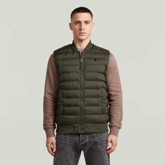 G-Star Liner Bodywarmer - Grijs - Heren