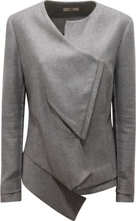 Ixos K18I50067Ssm Jacket - Dames - Blazers - Grijs - M - Wol - Jassen