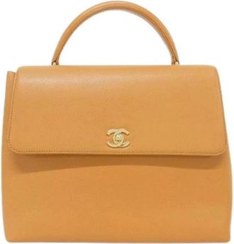 Chanel Pre-owned Caviar Skin Handbag - - Pre-owned - Donna - Marrone - ONE SIZE