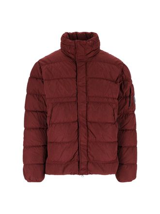 C.P. Company Burgundy Chrome-R Padded Down Jacket