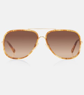 Chlo&eacute; Chlo&eacute; Gafas de sol de aviador Tubolar