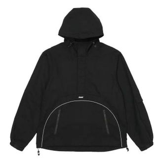 Palace Deflector 1/2 Zip Jacket Black P22JK216