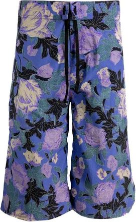 ERL Zwemshorts - Heren - Korte Broeken - Paars - L - Polyester - Korte Broeken
