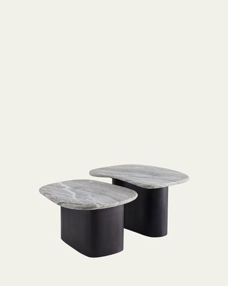 Arteriors Melt Nesting Coffee Tables, Set of 2
