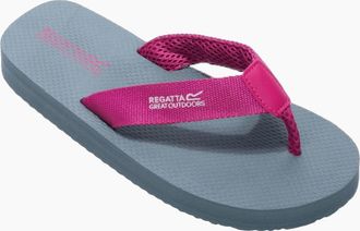 Regatta Womens Regatta Womens/Ladies Catarina Flip Flops - Dark Storm Pink - Size: 5