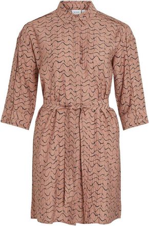 Vila Bedrukt hemdjurk