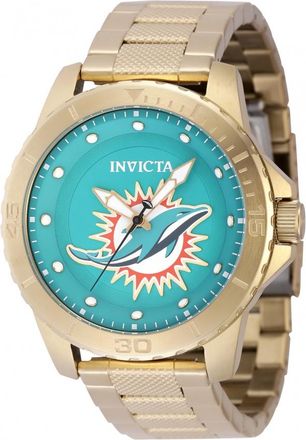 Invicta Nfl Miami Dolphins Quartz Mens Watch 48095