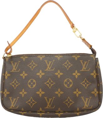 Louis Vuitton Brown Pouch (Pre-Owned)
