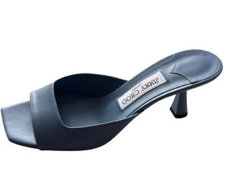 Jimmy Choo London Skye 70 Mules in Blue Size 39