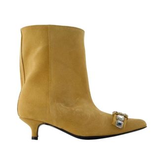 Toga Archives Aj1458 Boots - female - Toga Pulla - Heeled Boots - Yellow - 3 UK - Shoes