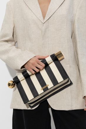 Jacquemus Handbag La Pochette Rond, Womens, Black