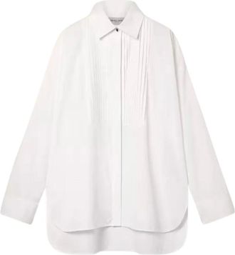 Golden Goose Oversized Katoen Poplin Overhemd - Dames - Overhemden - Wit - M - Katoen - Overhemden