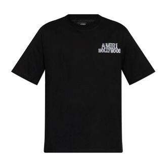 Amiri Hombre, Camisetas, Negro, Talla: S