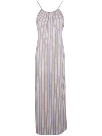 Semicouture Stripe Midi Dress