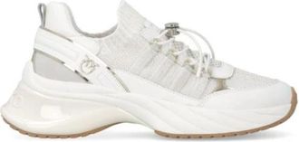 Pinko Ariel 34 Sneaker - Dames - Sneakers - Wit - 39 EU - Leer - Schoenen