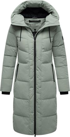 Navahoo dames wintermantel SCHOKOKUSS - elegant, warm & functioneel