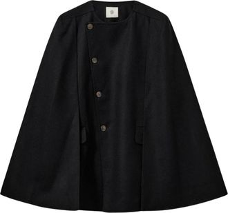 The Garment Balli Cape - Jackets - Mujer - Negro - S