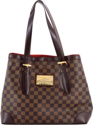 Louis Vuitton Brown Damier Hampstead Mm (Authentic Pre-Loved)