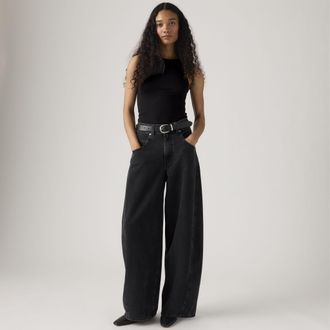 Levi's Super Baggy Barrel Jeans - Womens - 23X32 - Black