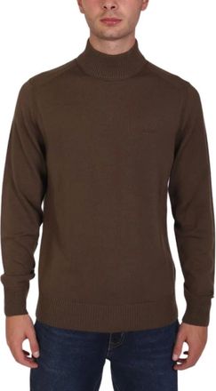 HUGO BOSS Uomo, Maglie, Marrone, L, new