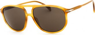 David Beckham DB 1159/S 0B4L 70 Yellow Horn/Brown