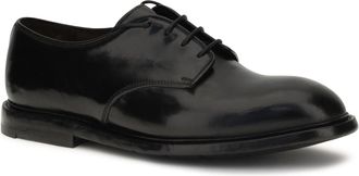 Premiata Mens Lace-Ups With Lettering Logo Black Lace Up