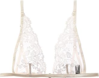 Kiki De Montparnasse Kiki de Montparnasse Juliette Soft Silk-Trim Bra