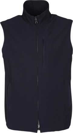 Paul & Shark Black Gilet Dynamic Stretch Polyester Vest