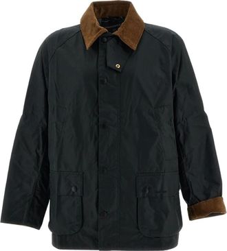 Barbour Festive Ashby Wax Jacket - Heren - Jassen - Groen - Maat: M Katoen