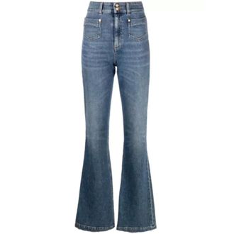 Just Cavalli Flared Jeans, female, Blue, Size: W28 Flared Jeans