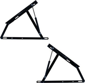 HOGAR 24 Hogar24 - Pack 2 Sistema De Elevacion Con Amortiguadores Para Canap&eacute; Abatible De 70, 80 O 90 Cm (900 Newton)