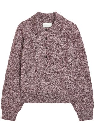 ARMARIUM Giordana Cashmere Polo - Light Brown - S (UK8-10 / S)