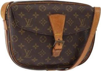 Louis Vuitton Pre-owned Vintage Canvas Cross Body Bag - Dames - Vintage Schoudertas - Bruin - ONE Size - Vintage