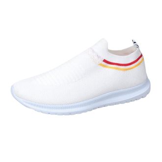 Generic Womens Orthopedic Walking Trainers Ladies Wide Fit Gym Sneakers Womens Color Mesh Solid Spring Lightweight Lowtop Round Fashion Toe Walking Shoes for 