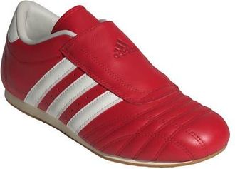 adidas Taekwondo Shoe in Off White/Better Scarlet/Gum at Nordstrom, Size 10.5