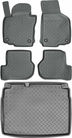 OEM Juego De Alfombrillas Para Coche Y Maletero Para Volkswagen Golf V Hatchback (2003-2009)