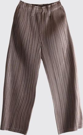 Pleats Please Issey Miyake Pants PLEATS PLEASE ISSEY MIYAKE Woman color Brown