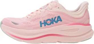 Hoka One One Womens Bondi 9 Shoe In Rose Tea/petal